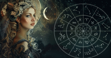 Venusiana in fata cercului zodiacal creând un zodiac șic
